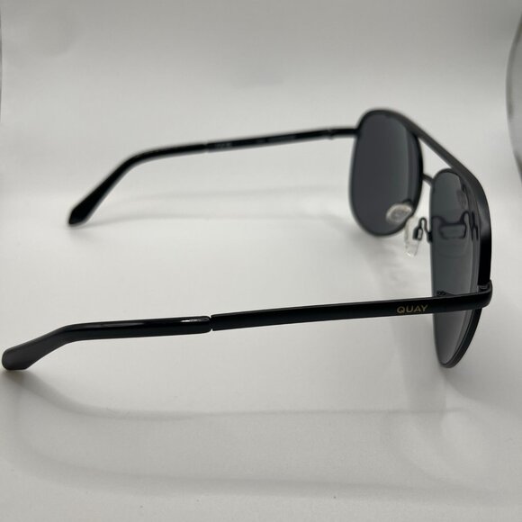QUAY Vivienne Black/Smoke Sunglasses 60-13-140 main image 9